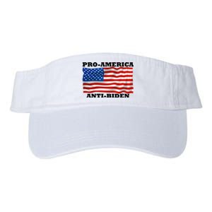 Pro America  Anti Biden , Pro America Anti Biden Valucap Bio-Washed Visor