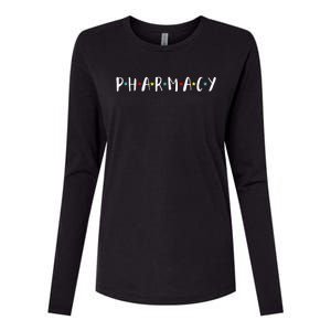 Pharmacy Assistant Pharmacist Funny Pharmacy Technician Womens Cotton Relaxed Long Sleeve T-Shirt