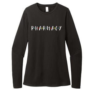 Pharmacy Assistant Pharmacist Funny Pharmacy Technician Womens CVC Long Sleeve Shirt