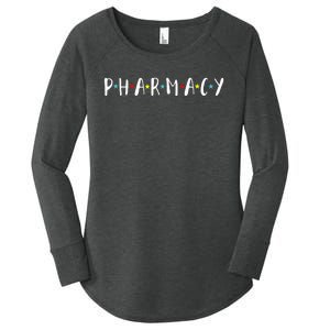 Pharmacy Assistant Pharmacist Funny Pharmacy Technician Women's Perfect Tri Tunic Long Sleeve Shirt