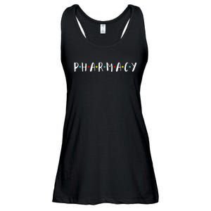 Pharmacy Assistant Pharmacist Funny Pharmacy Technician Ladies Essential Flowy Tank