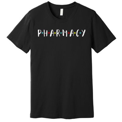 Pharmacy Assistant Pharmacist Funny Pharmacy Technician Premium T-Shirt