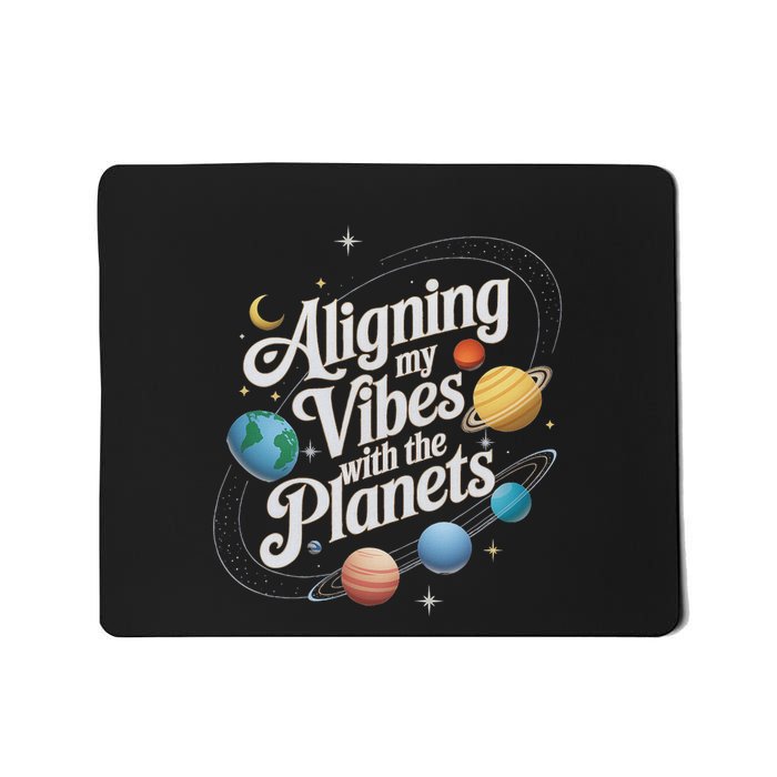 Planet Alignment Planet Parade 2025 Planetary Solar System Mousepad