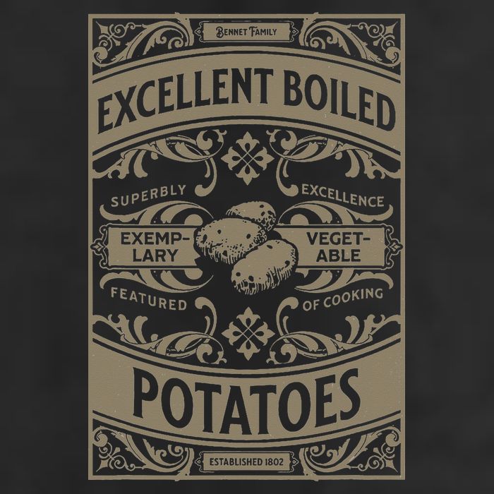 Pride And Prejudice Books What Excellent Boiled Potatoes 7 Panel Mesh Trucker Snapback Hat
