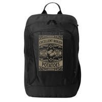 Pride And Prejudice Books What Excellent Boiled Potatoes City Backpack