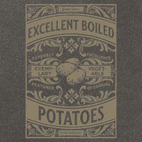 Pride And Prejudice Books What Excellent Boiled Potatoes Cotton Canvas Backpack