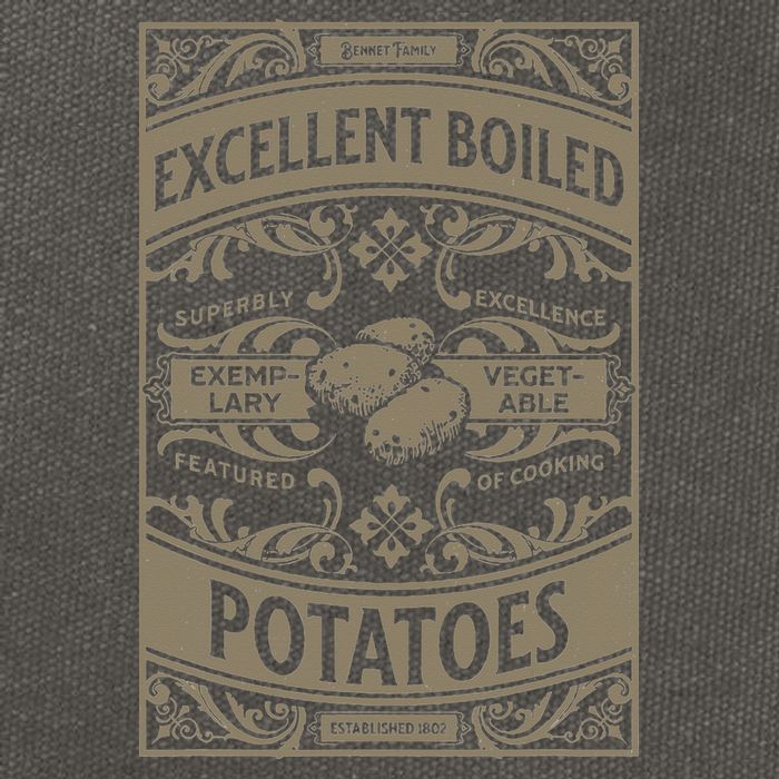 Pride And Prejudice Books What Excellent Boiled Potatoes Cotton Canvas Backpack