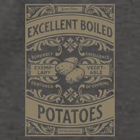 Pride And Prejudice Books What Excellent Boiled Potatoes Vector Backpack