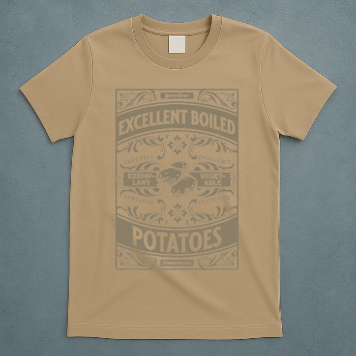 Pride And Prejudice Books What Excellent Boiled Potatoes T-Shirt