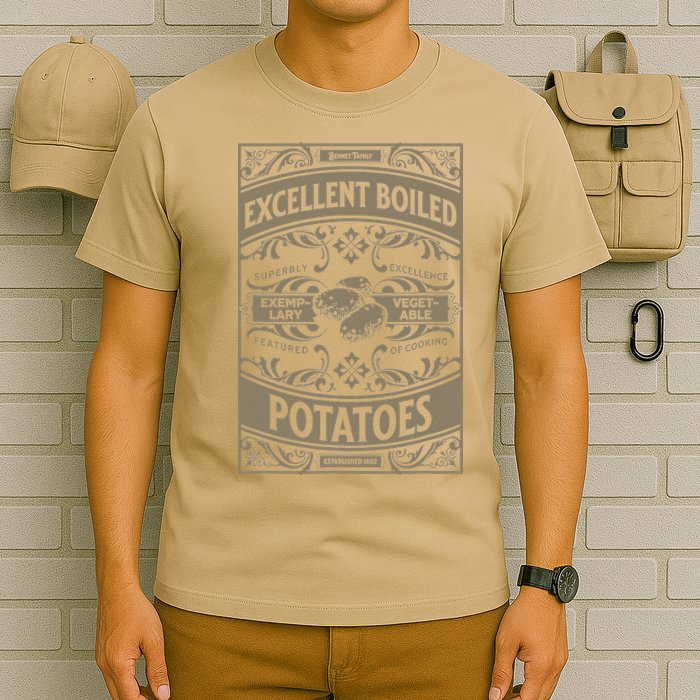 Pride And Prejudice Books What Excellent Boiled Potatoes T-Shirt