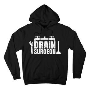 Plumber Art Plumbing Steamfitter Tools Tall Hoodie