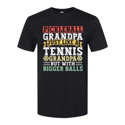 Pickleball Apparel Pickleball Player For Grandpa Softstyle® CVC T-Shirt