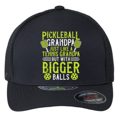 Pickleball Apparel Pickleball Player For Grandpa Flexfit Unipanel Trucker Cap