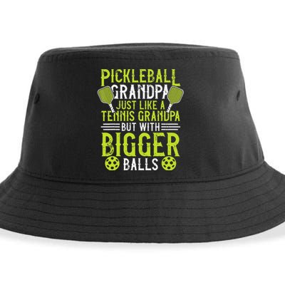 Pickleball Apparel Pickleball Player For Grandpa Sustainable Bucket Hat