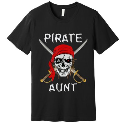 Pirate Aunt Premium T-Shirt