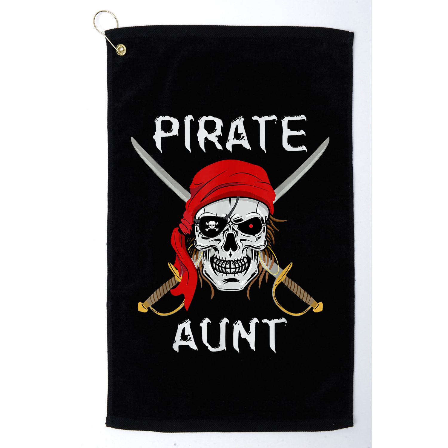 Pirate Aunt Golf Towel
