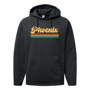 Phoenix Arizona Performance Fleece Hoodie