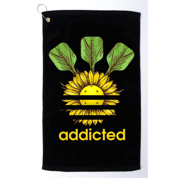 Pickleball Addicted Golf Towel