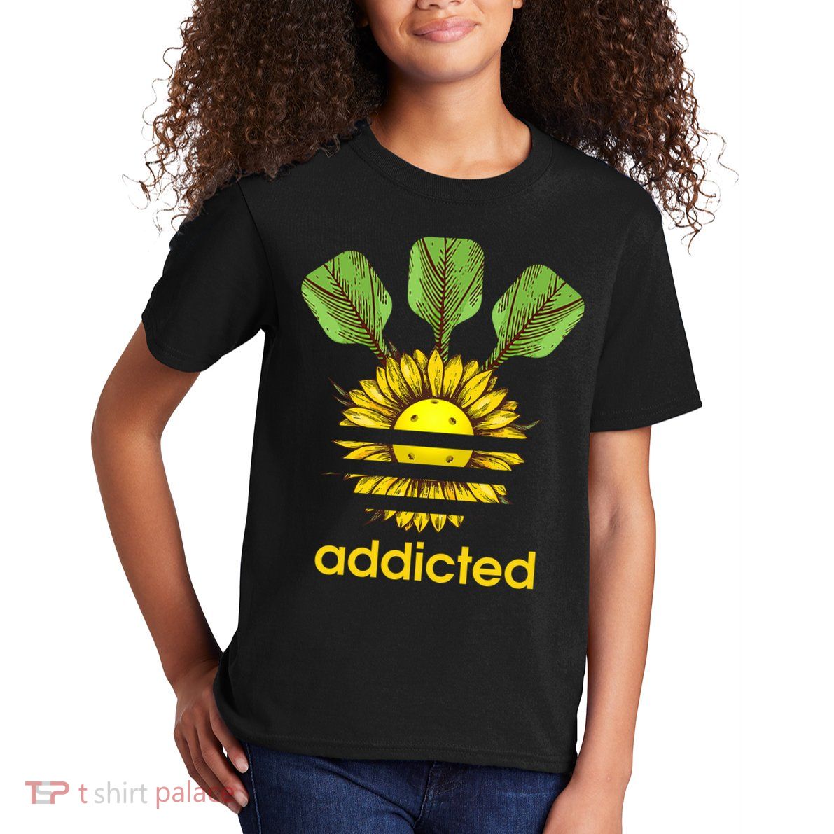 Pickleball Addicted Kids T-Shirt