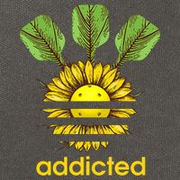 Pickleball Addicted Cotton Canvas Backpack