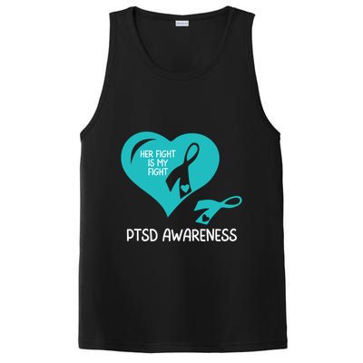Ptsd Awareness Ptsd Awareness Gift Ptsd Support Ptsd Ribbon Ptsd Month PosiCharge Competitor Tank