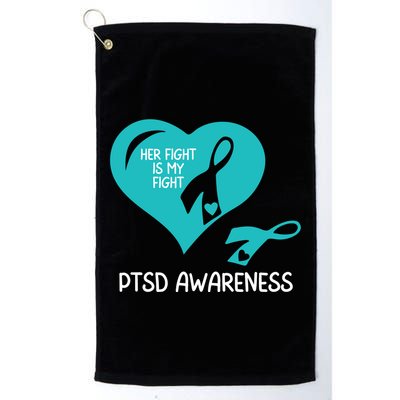 Ptsd Awareness Ptsd Awareness Gift Ptsd Support Ptsd Ribbon Ptsd Month Golf Towel