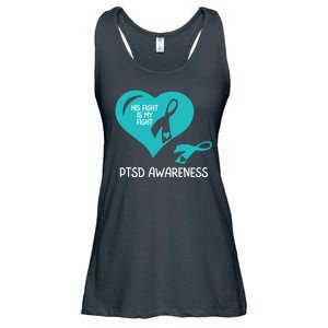 Ptsd Awareness Ptsd Awareness Gift Ptsd Support Ptsd Month Ptsd Ribbon Ladies Essential Flowy Tank