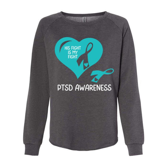 Ptsd Awareness Ptsd Awareness Gift Ptsd Support Ptsd Month Ptsd Ribbon Womens California Wash Sweatshirt