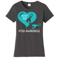 Ptsd Awareness Ptsd Awareness Gift Ptsd Support Ptsd Month Ptsd Ribbon Women's T-Shirt