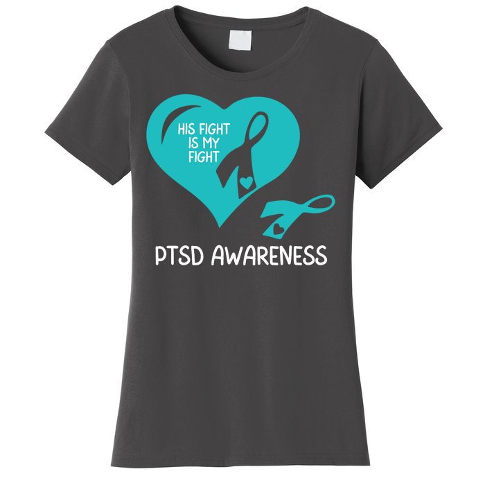 Ptsd Awareness Ptsd Awareness Gift Ptsd Support Ptsd Month Ptsd Ribbon Women's T-Shirt