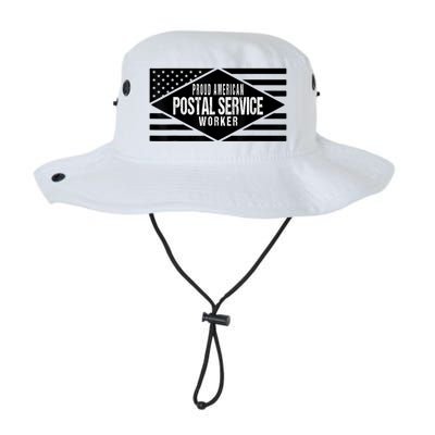 Proud American Postal Service Worker Patriotic US Flag Legacy Cool Fit Booney Bucket Hat