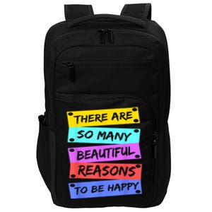 Positive Affirmations Positive Message Impact Tech Backpack