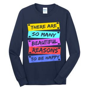 Positive Affirmations Positive Message Tall Long Sleeve T-Shirt