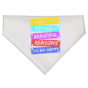 Positive Affirmations Positive Message USA-Made Doggie Bandana