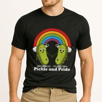 Pickle And Pride Pride Month Lgbtq Rainbow Funny Saying Cooling Performance Crew T-Shirt