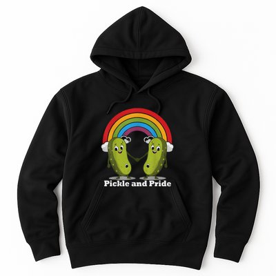 Pickle And Pride Pride Month Lgbtq Rainbow Funny Saying Hoodie