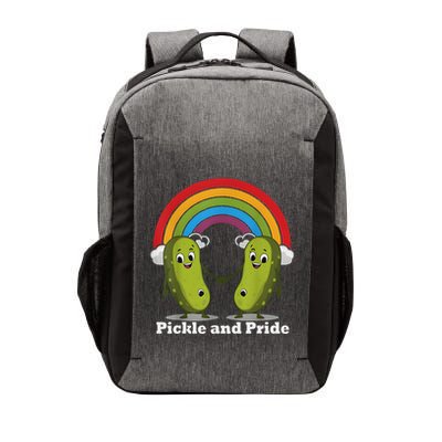 Pickle And Pride Pride Month Lgbtq Rainbow Funny Saying Vector Backpack
