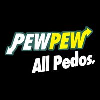 Pewpew All Pedos Drawstring Bag