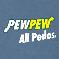 Pewpew All Pedos Garment-Dyed Sweatshirt