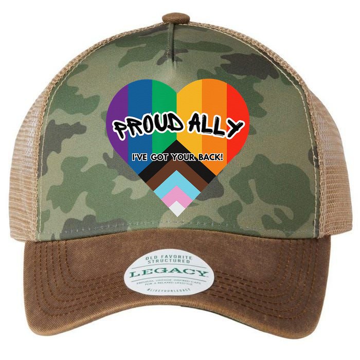 Proud Ally Legacy Tie Dye Trucker Hat
