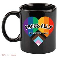 Proud Ally 11oz C Handle Ceramic Mug