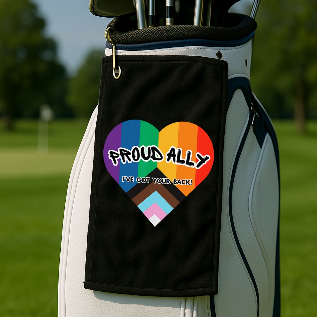 Proud Ally Golf Towel