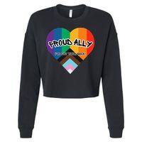 Proud Ally Cropped Pullover Crew