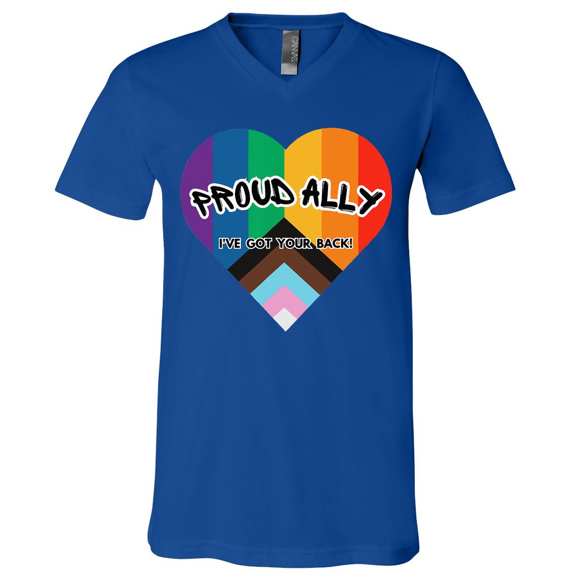 Proud Ally V-Neck T-Shirt