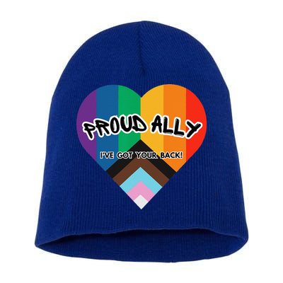 Proud Ally Short Acrylic Beanie
