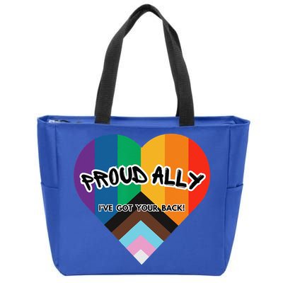 Proud Ally Zip Tote Bag