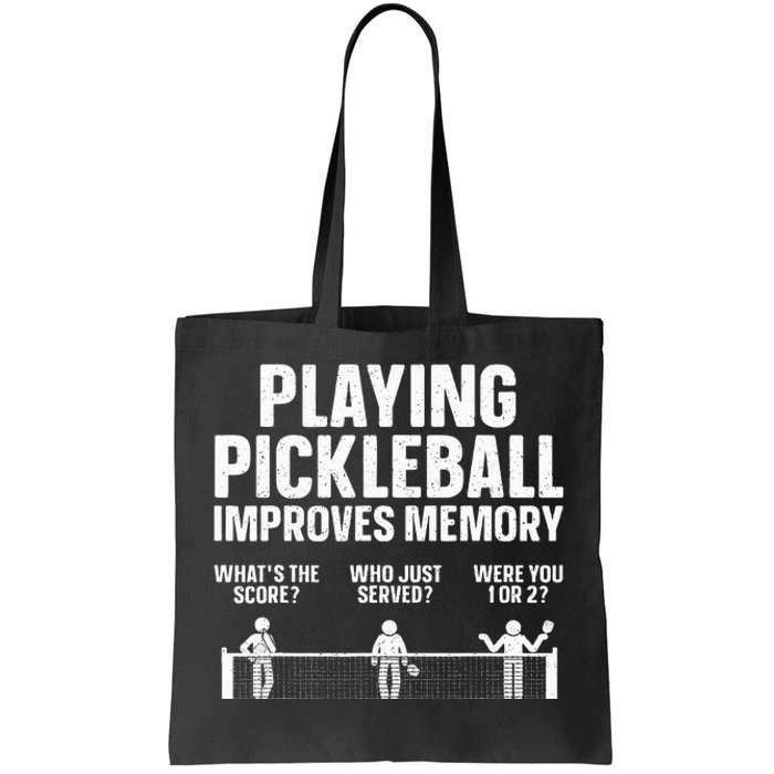 Pickleball Art Paddle Sport Pickleball Lover Tote Bag