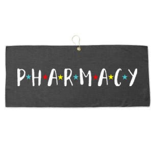 Pharmacy Assistant Pharmacist Funny Pharmacy Technician Large Microfiber Waffle Golf Towel