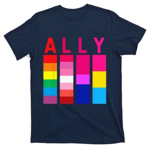 Proud Ally Pride Rainbow LGBT Ally T-Shirt