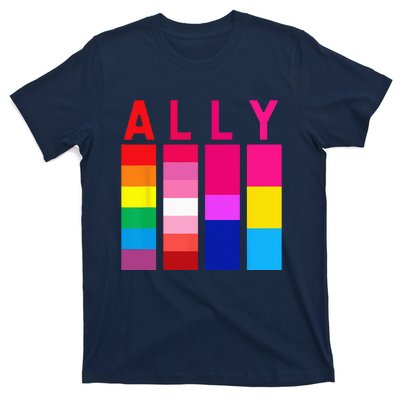 Proud Ally Pride Rainbow LGBT Ally T-Shirt